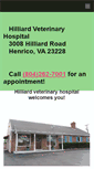 Mobile Screenshot of hilliardveterinaryhospital.com